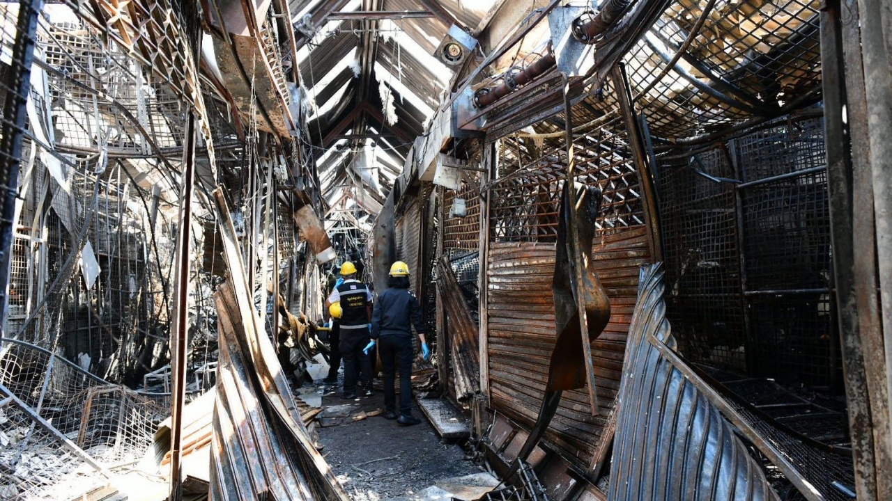 曼谷市政府加快援助乍都乍市场商户，每户11400泰铢，本周五将开放未受影响区域