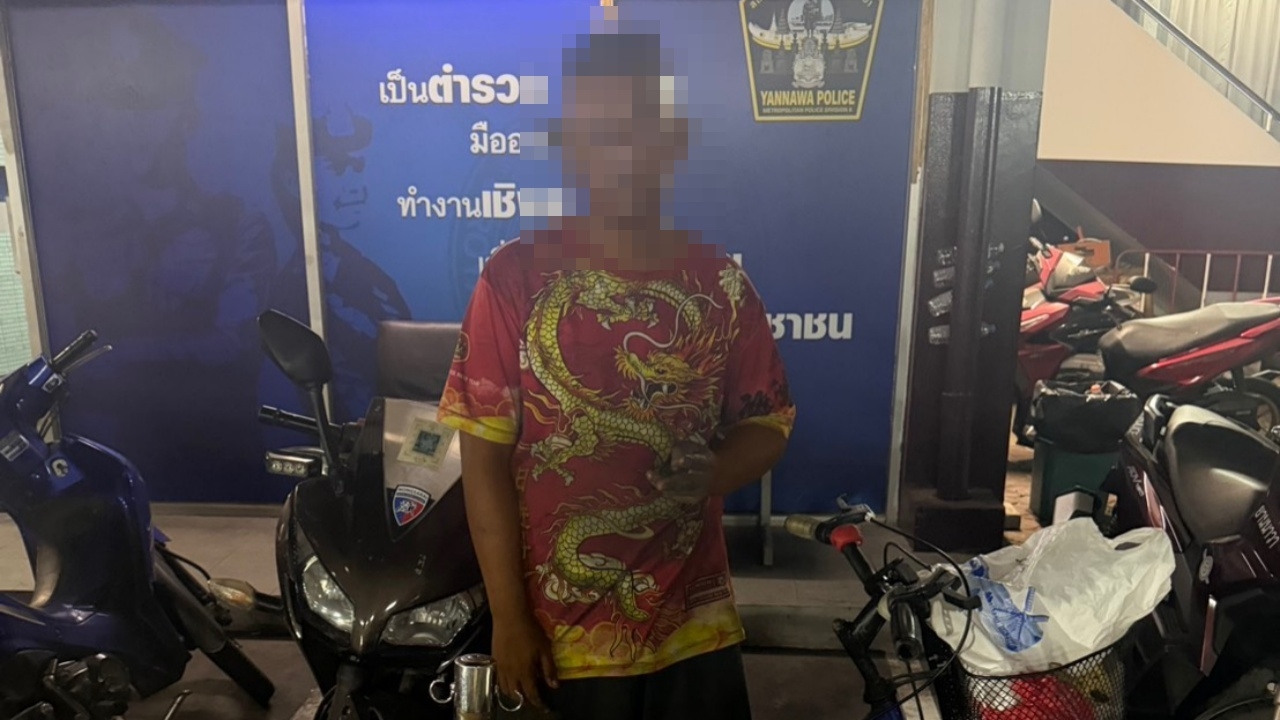 听取双方观点：精神失常男子偷窃价值几百泰铢的饭菜，受害者坚持不追究责任