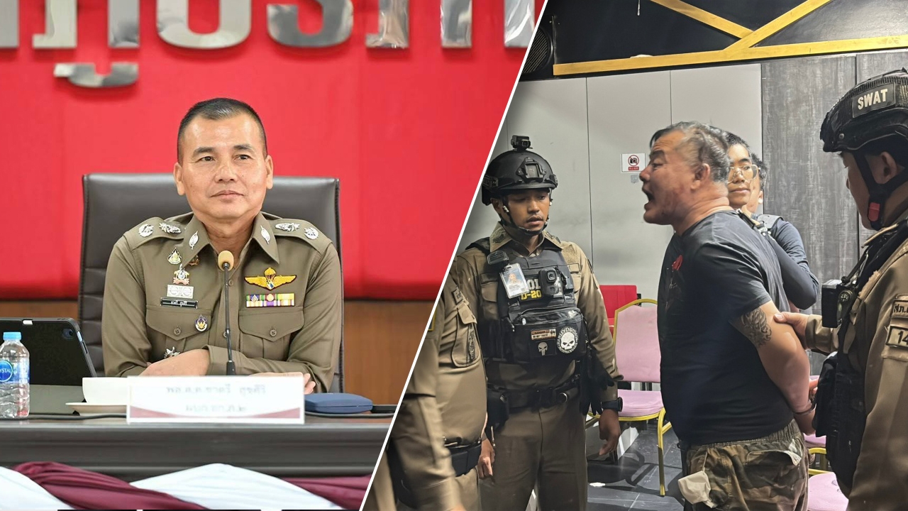 命令暂时停职 "芭堤雅警察" 开枪致人死亡 第二区警察局长强调不包庇违法者